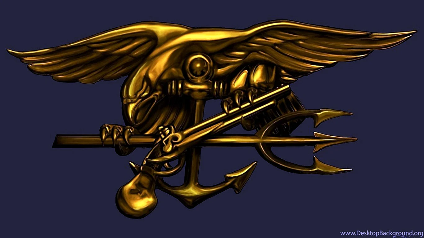 Navy Seal Trident Wallpaper