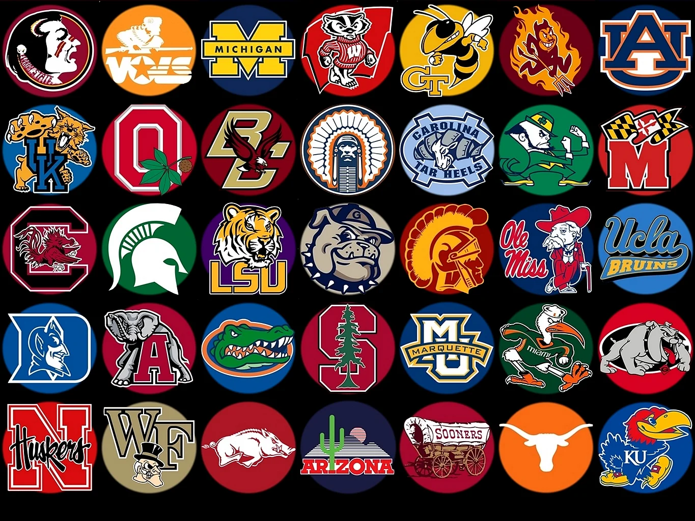 Ncaa Football Logo Wallpaper