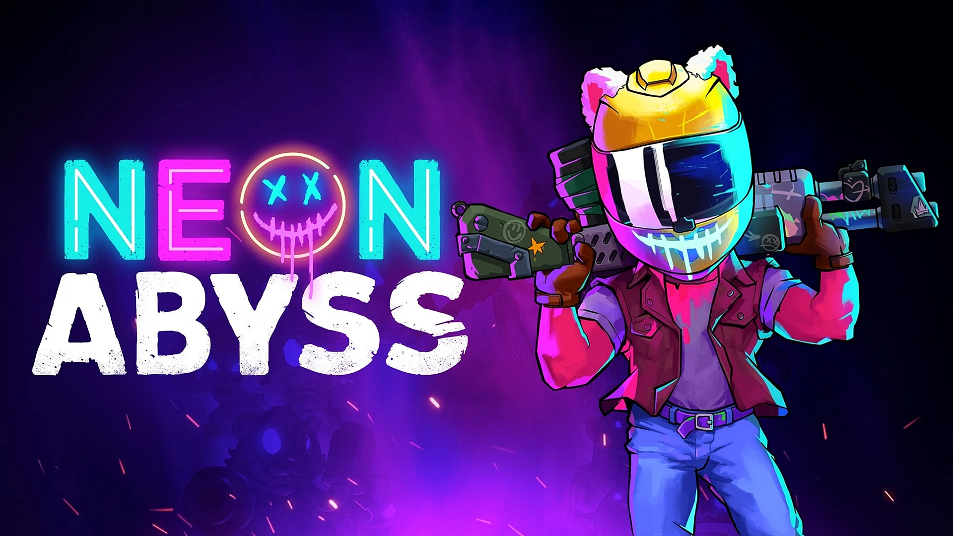 Neon Abyss Wallpaper