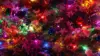 Neon Christmas Background Wallpaper