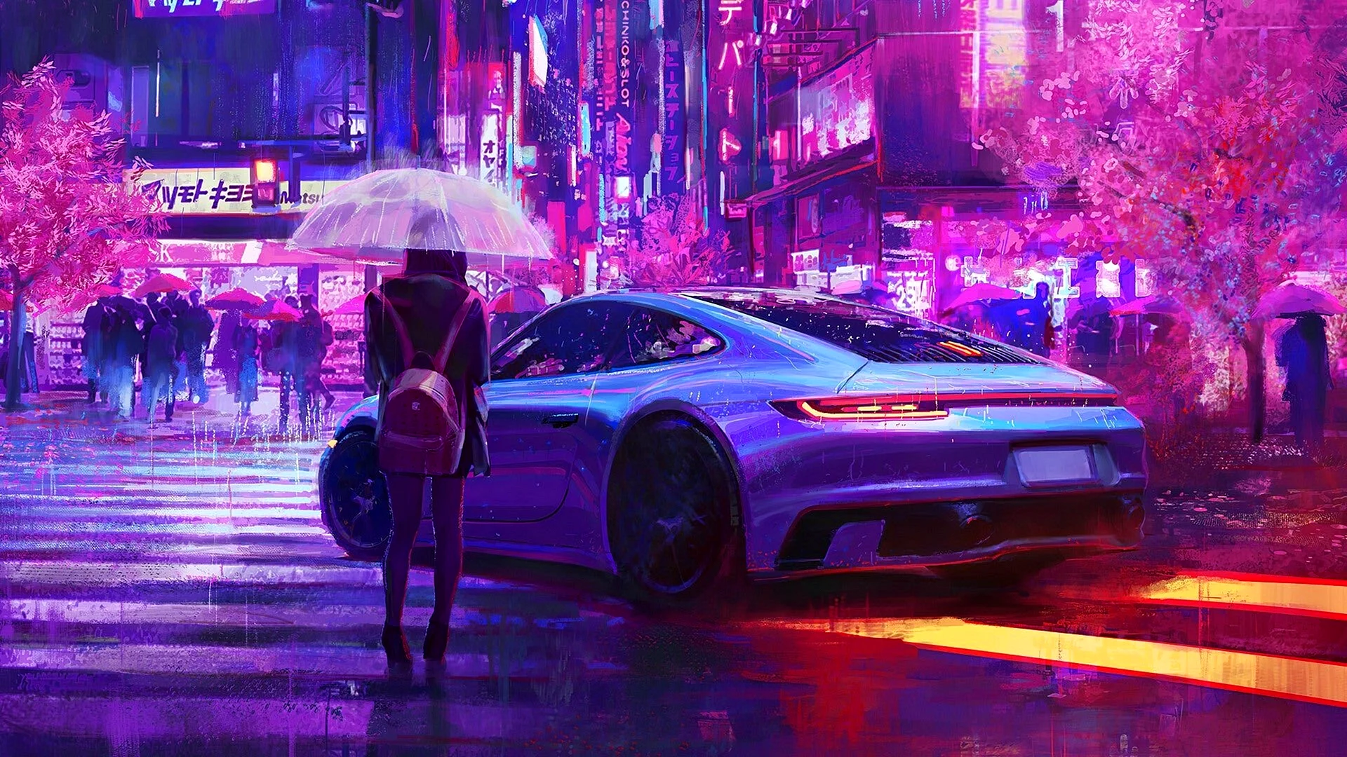 Neon City 4k Wallpaper