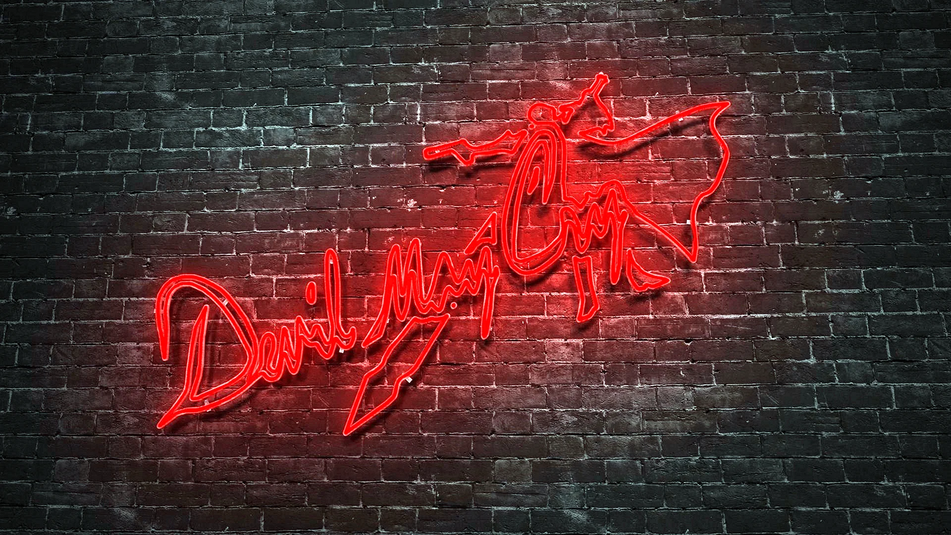 Neon Devil May Cry Wallpaper