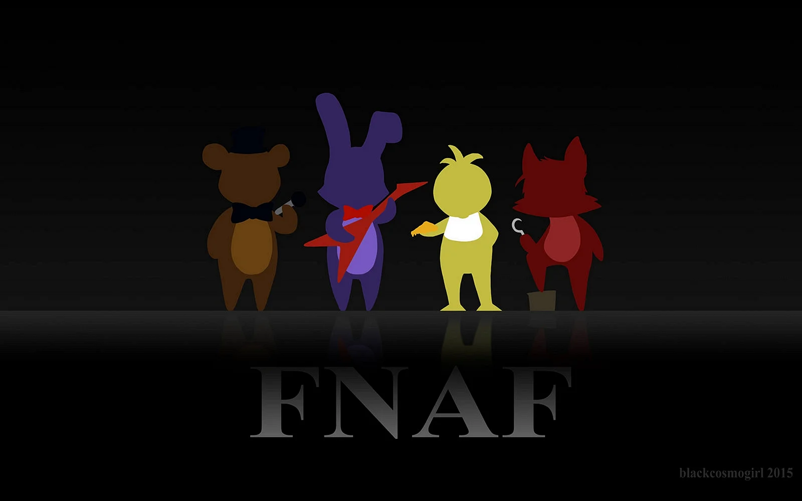 Neon Fnaf Wallpaper