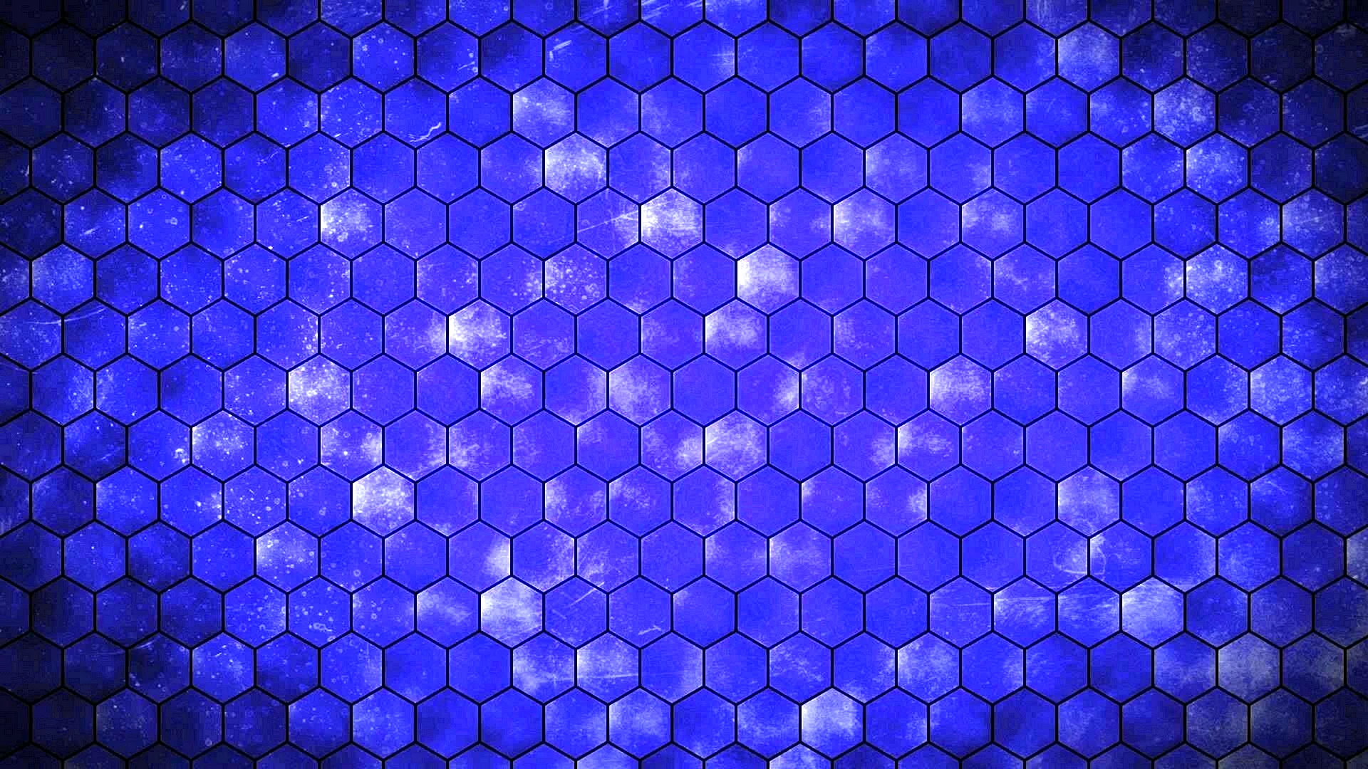 Neon Hexagon Wallpaper