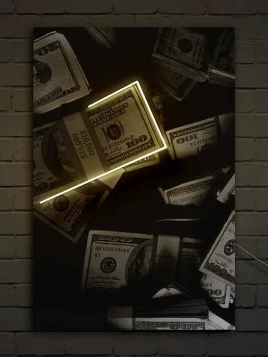 Neon Money Wallpaper