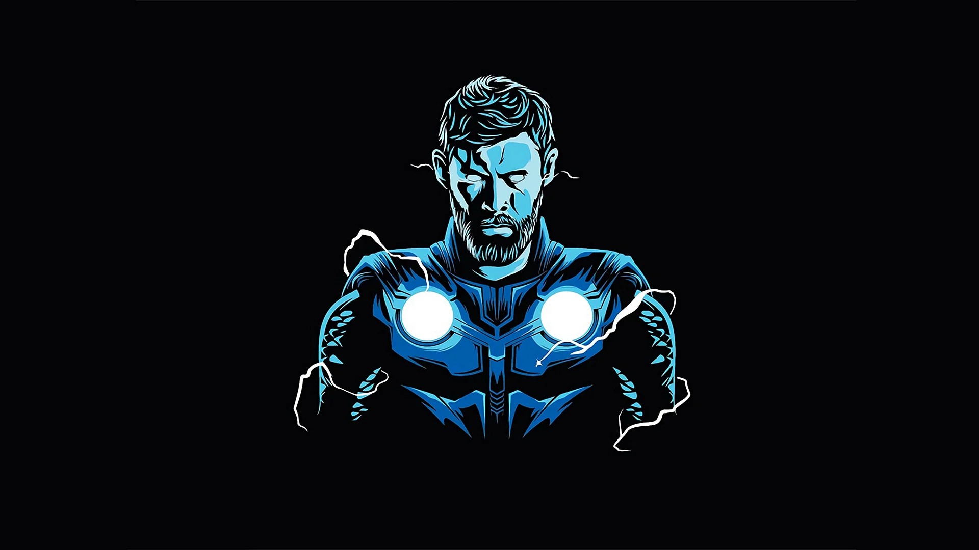 Neon Thor Wallpaper