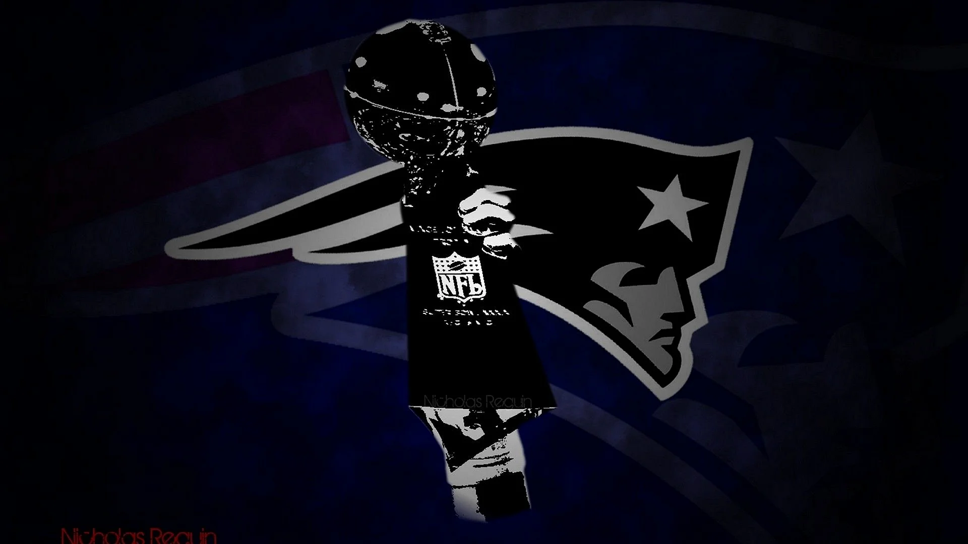 New England Patriots background