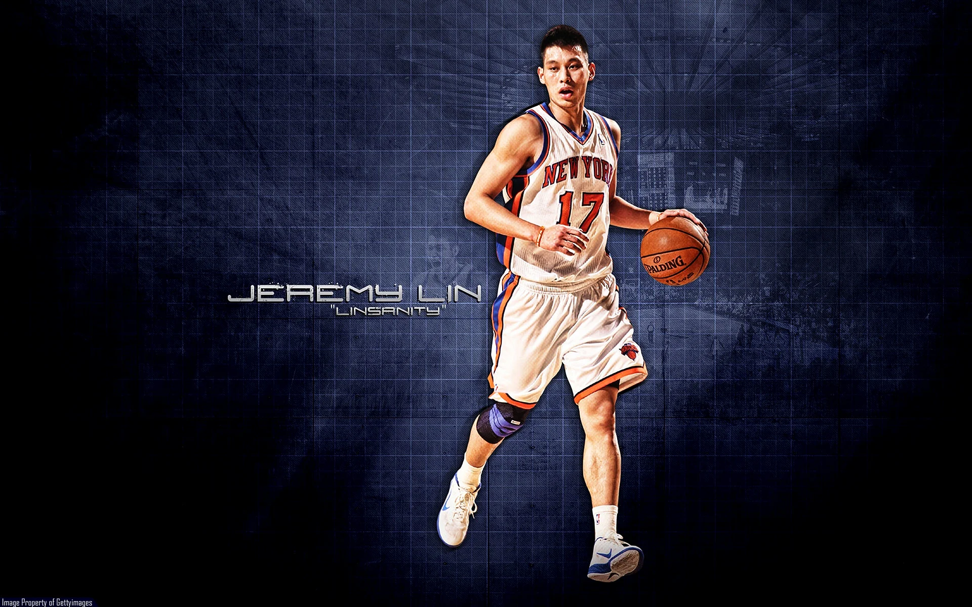 New York Knicks Basketball Player Poster Wallpaper