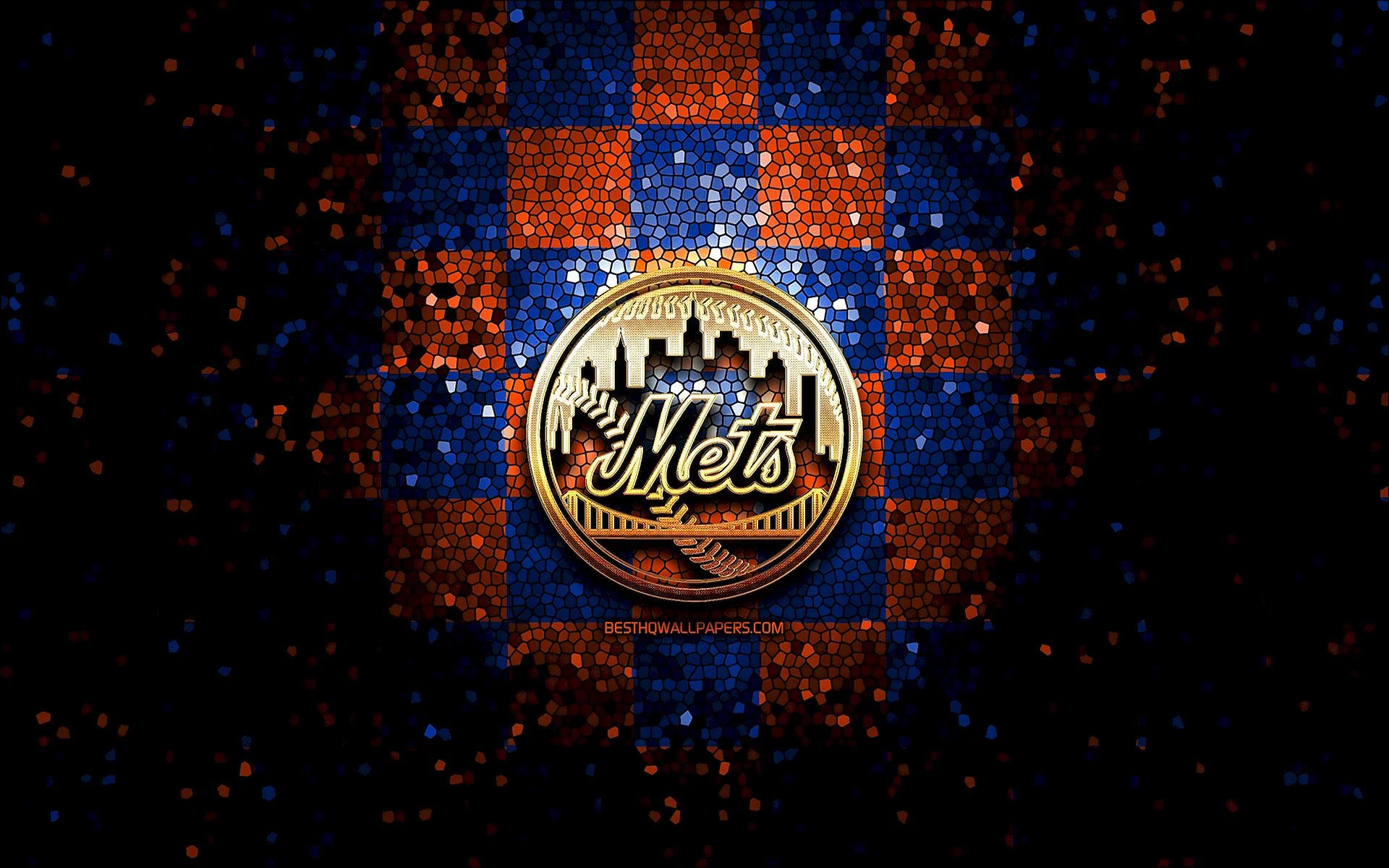 New York Mets Logo Wallpaper