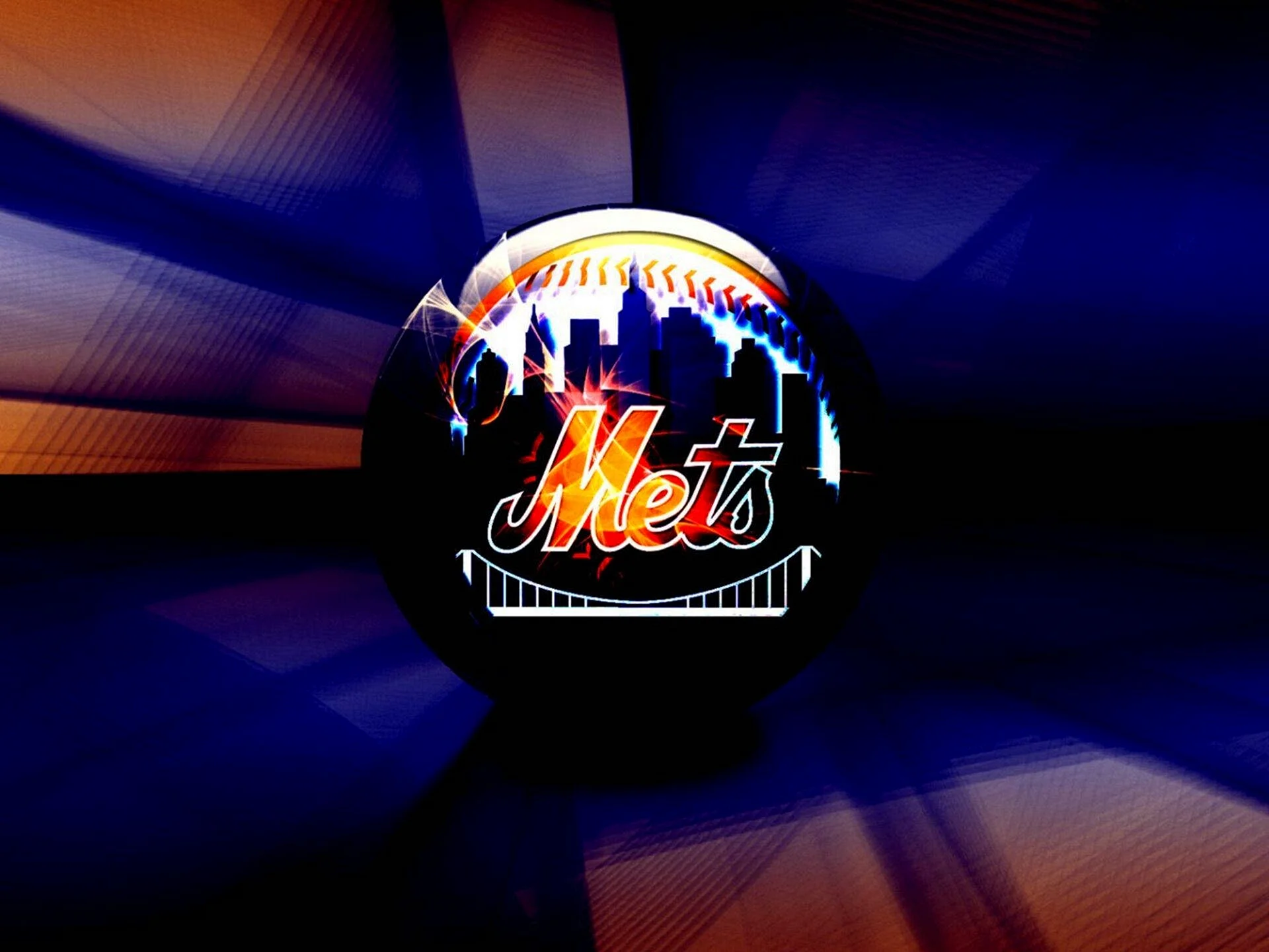 New York Mets Logo Wallpaper