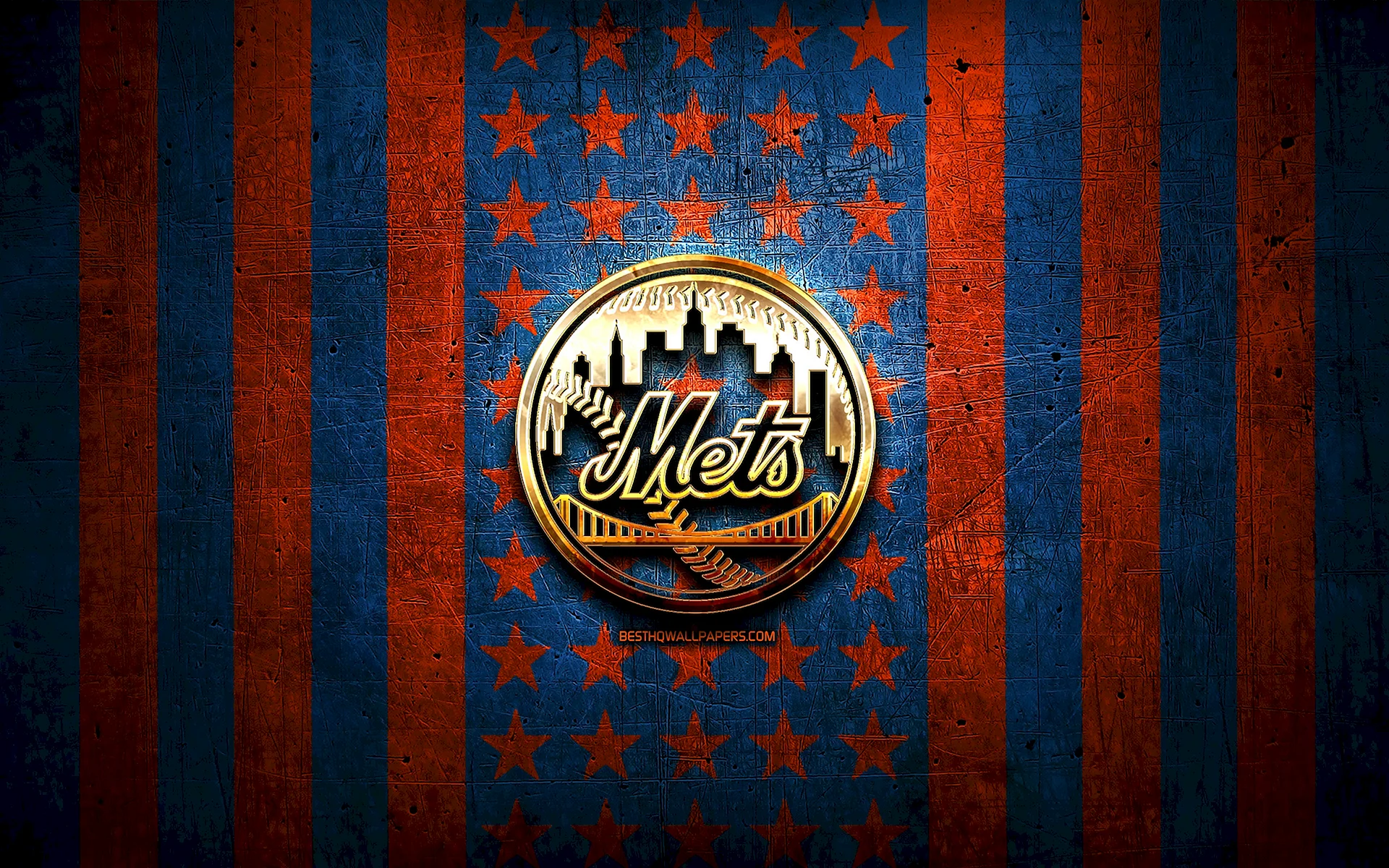 New York Mets Logo Wallpaper