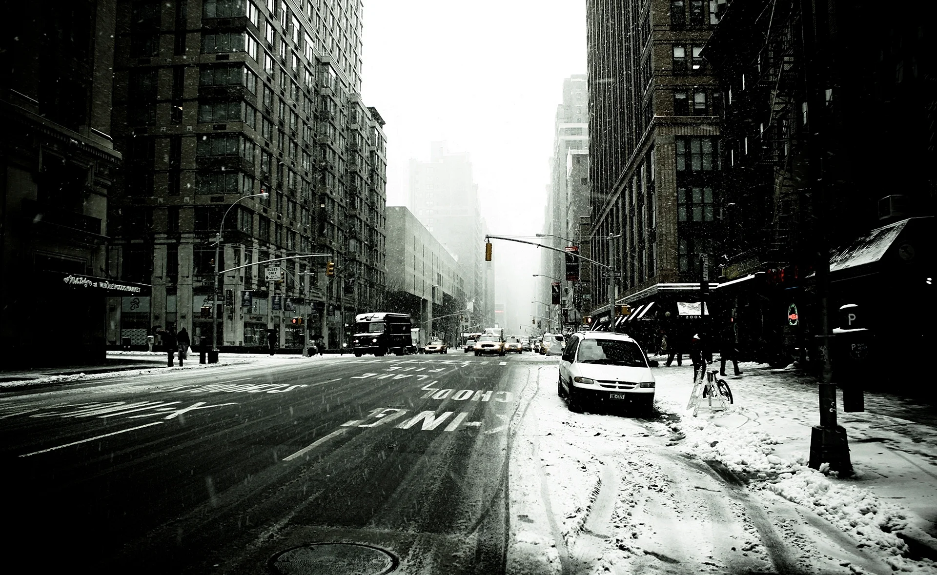 New York Noir Et Blanc Wallpaper