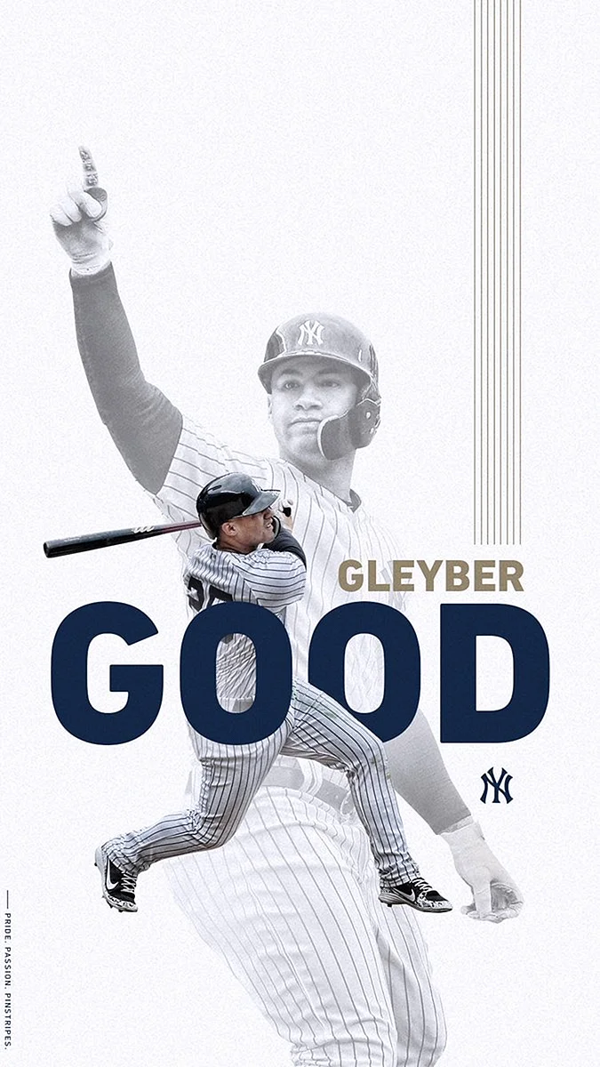 New York Yankees Poster Wallpaper For iPhone