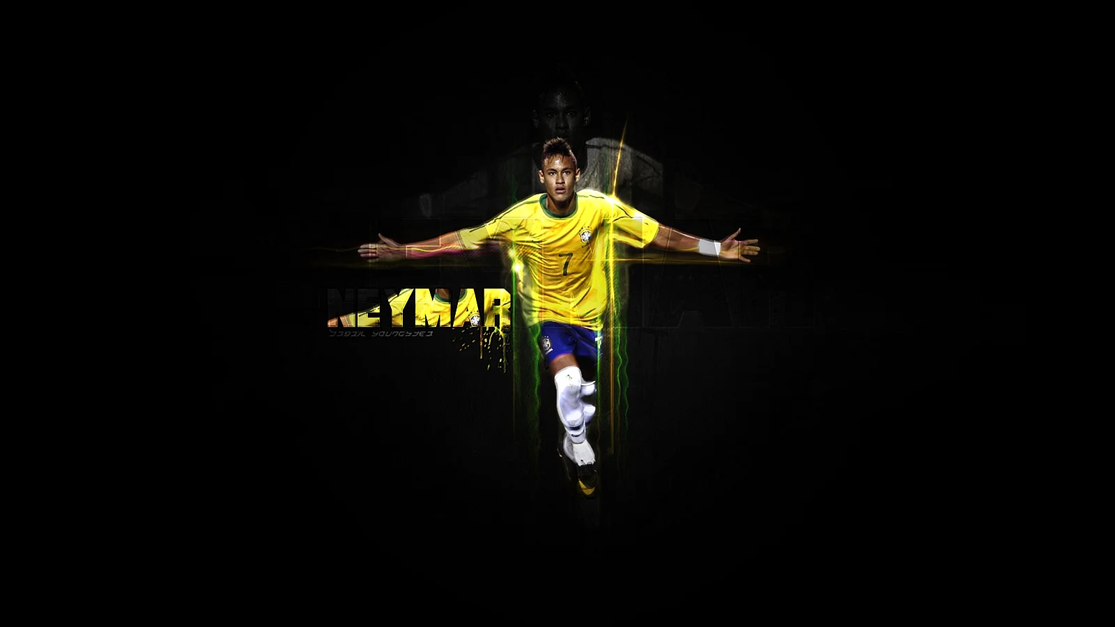 Neymar Poster Wallpaper