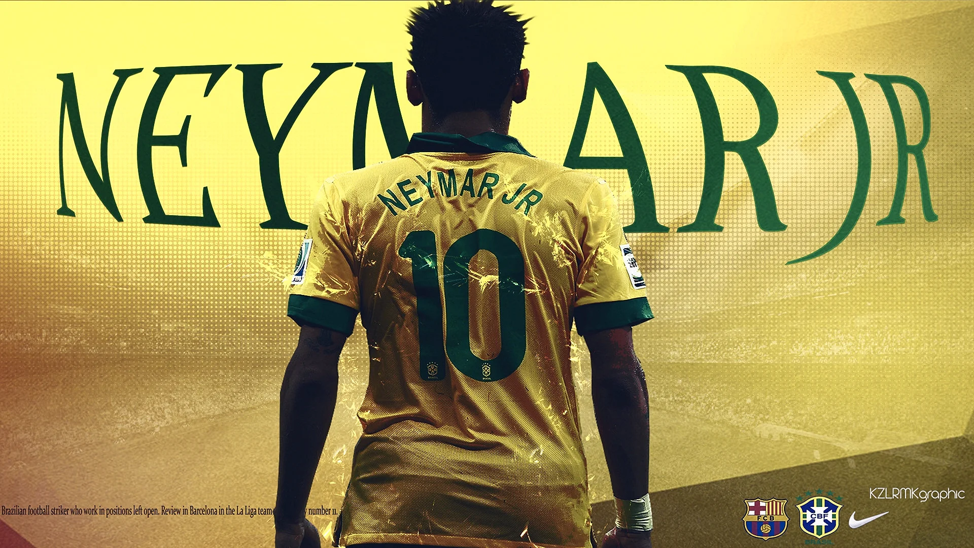 Neymar Poster Wallpaper