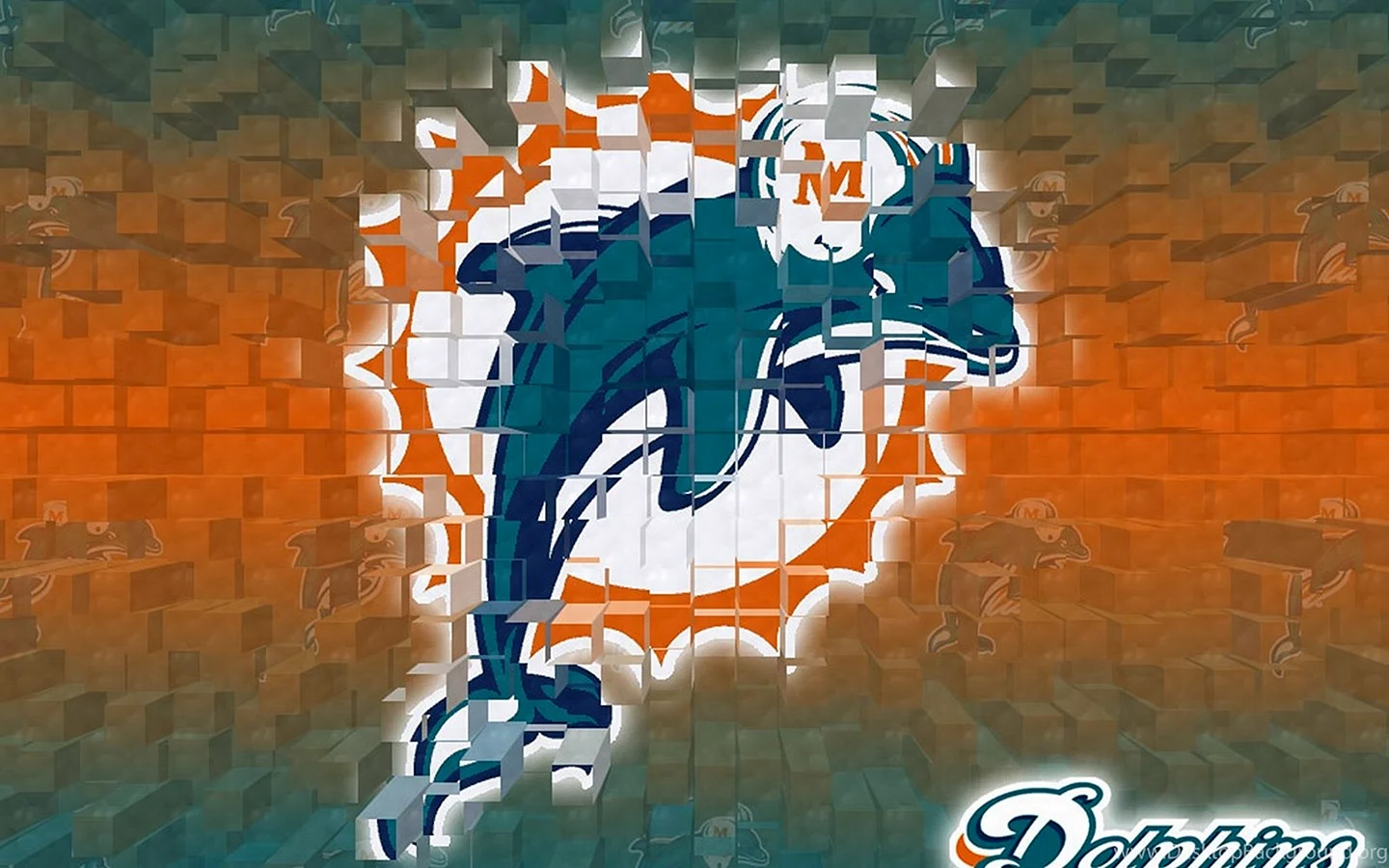 Nfl Miami Dolphins Logo Wallpaper