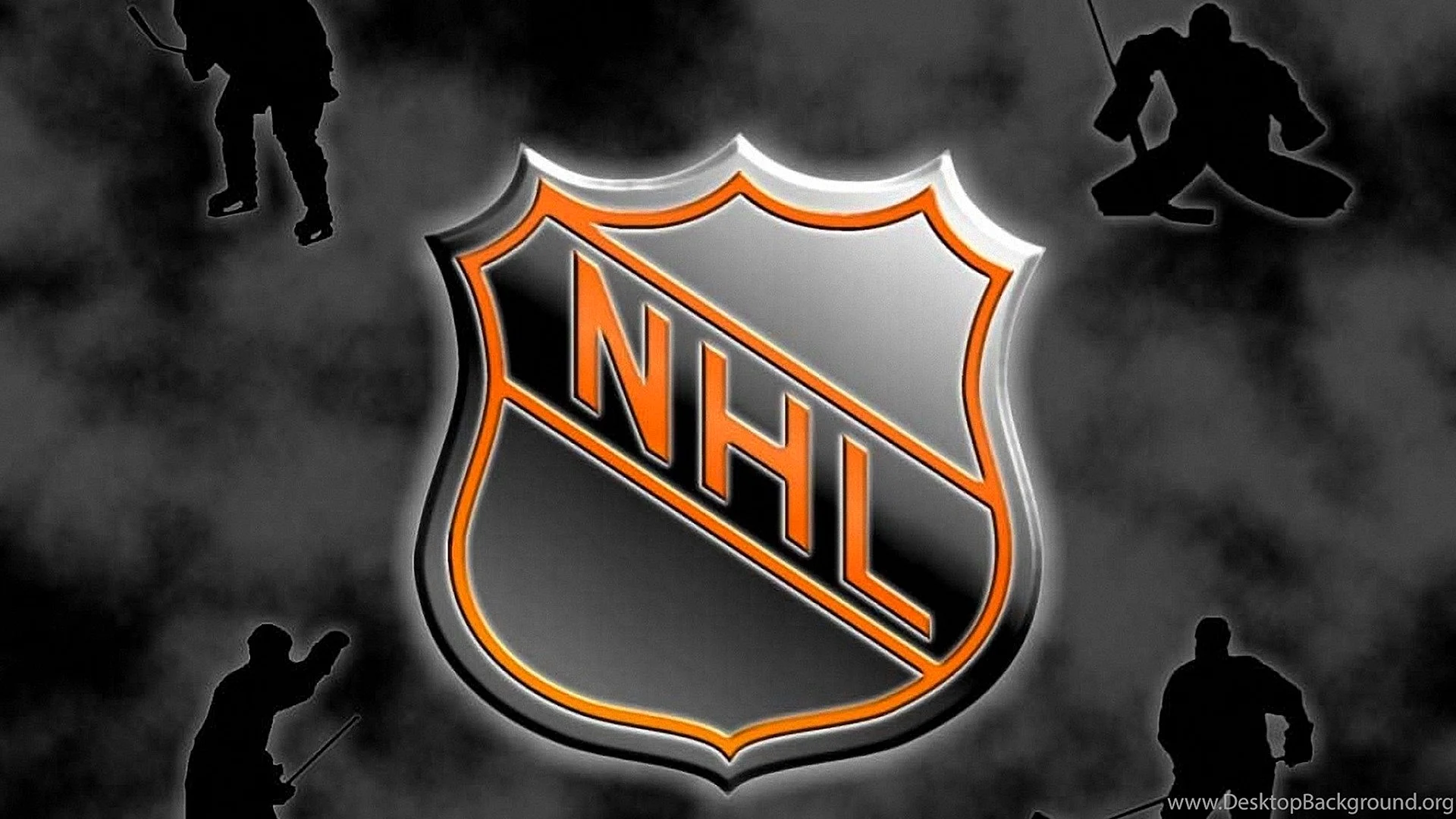 Nhl Logo Poster Wallpaper