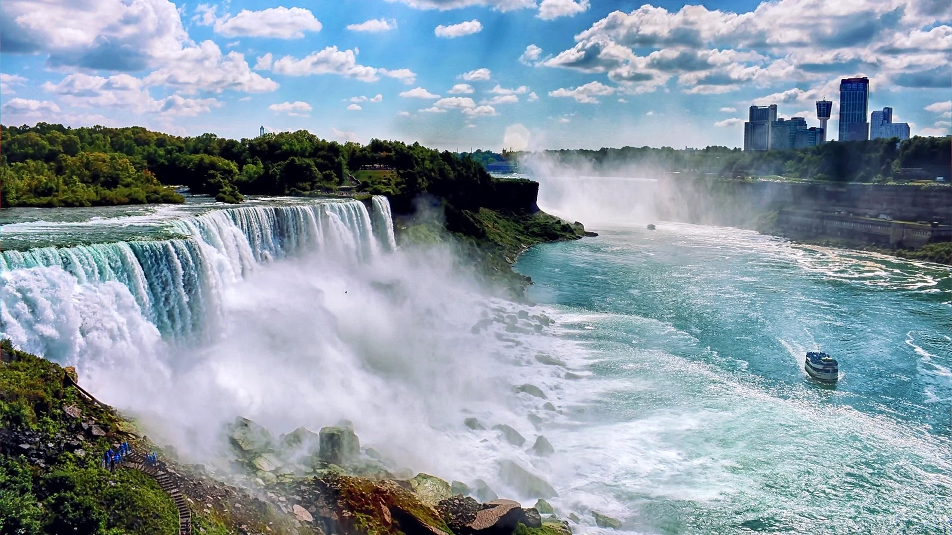 Niagara Falls Maid Of Mist Wallpaper