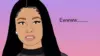 Nicki Minaj cartoon Wallpaper