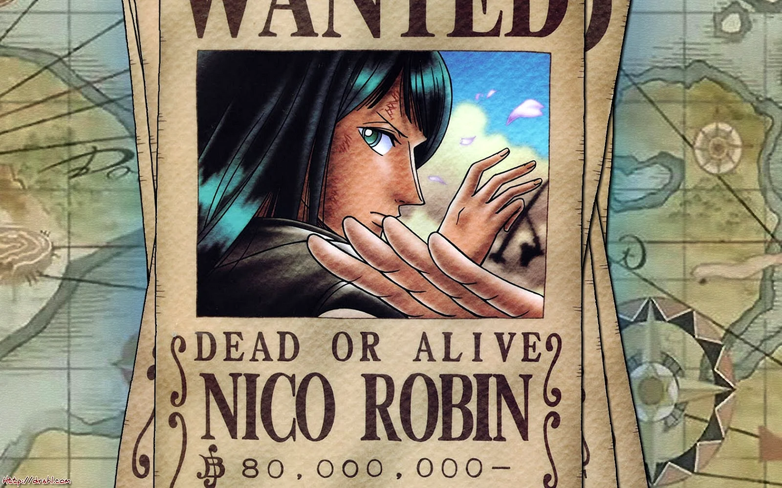 Nico Robin Wanted Wallpaper