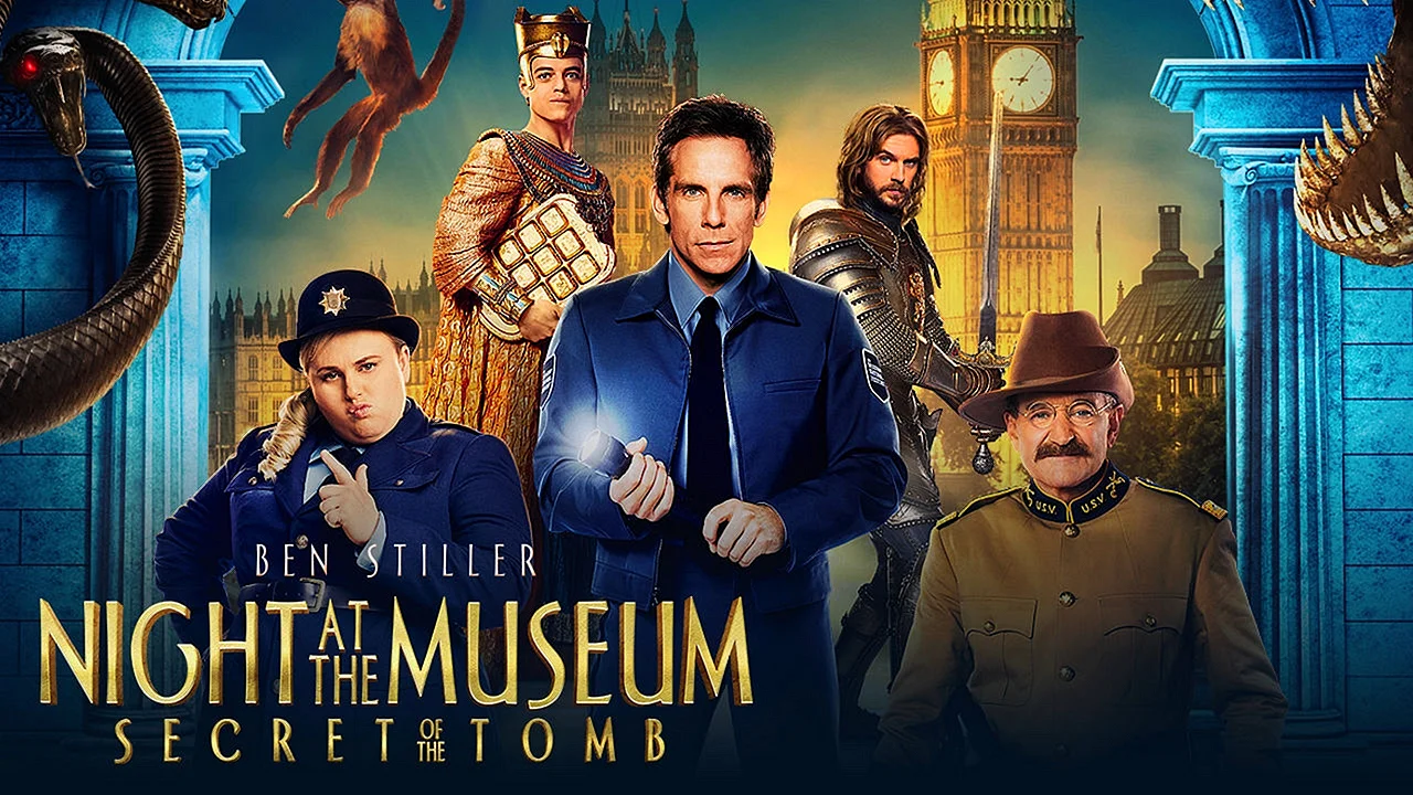 Night At The Museum Battle At The Smithsonian Logo Wallpaper