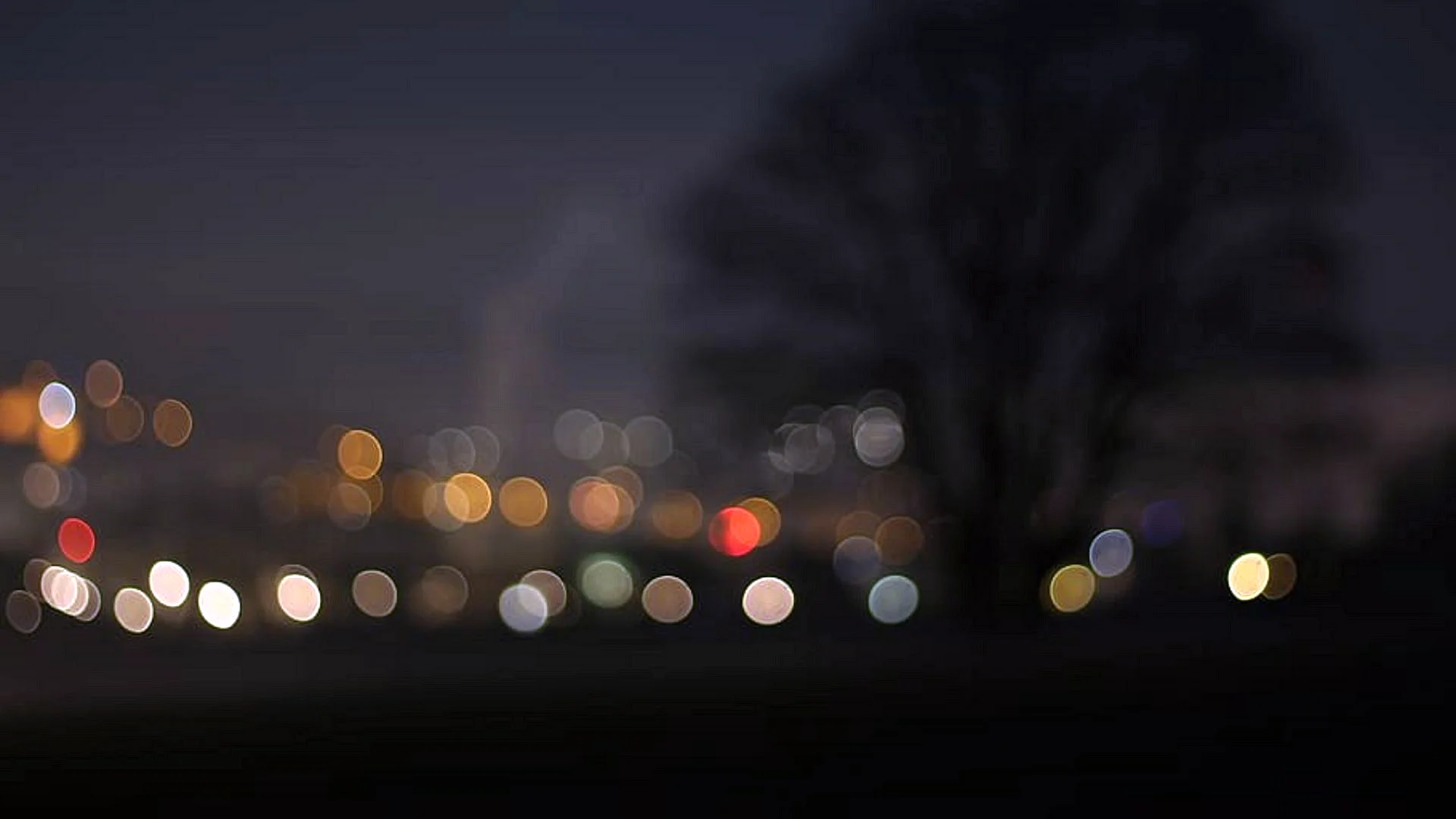 Night Bokeh Wallpaper