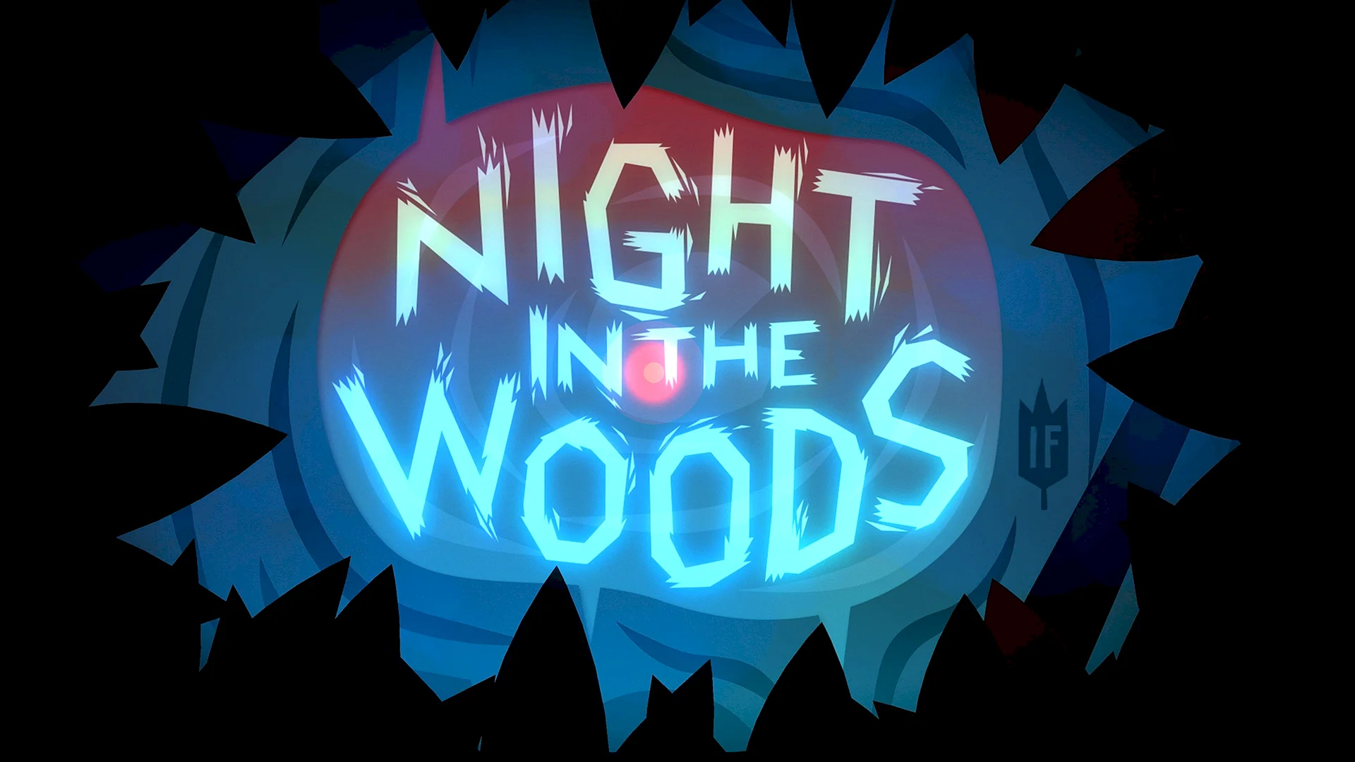 Night In The Woods Logo Wallpaper