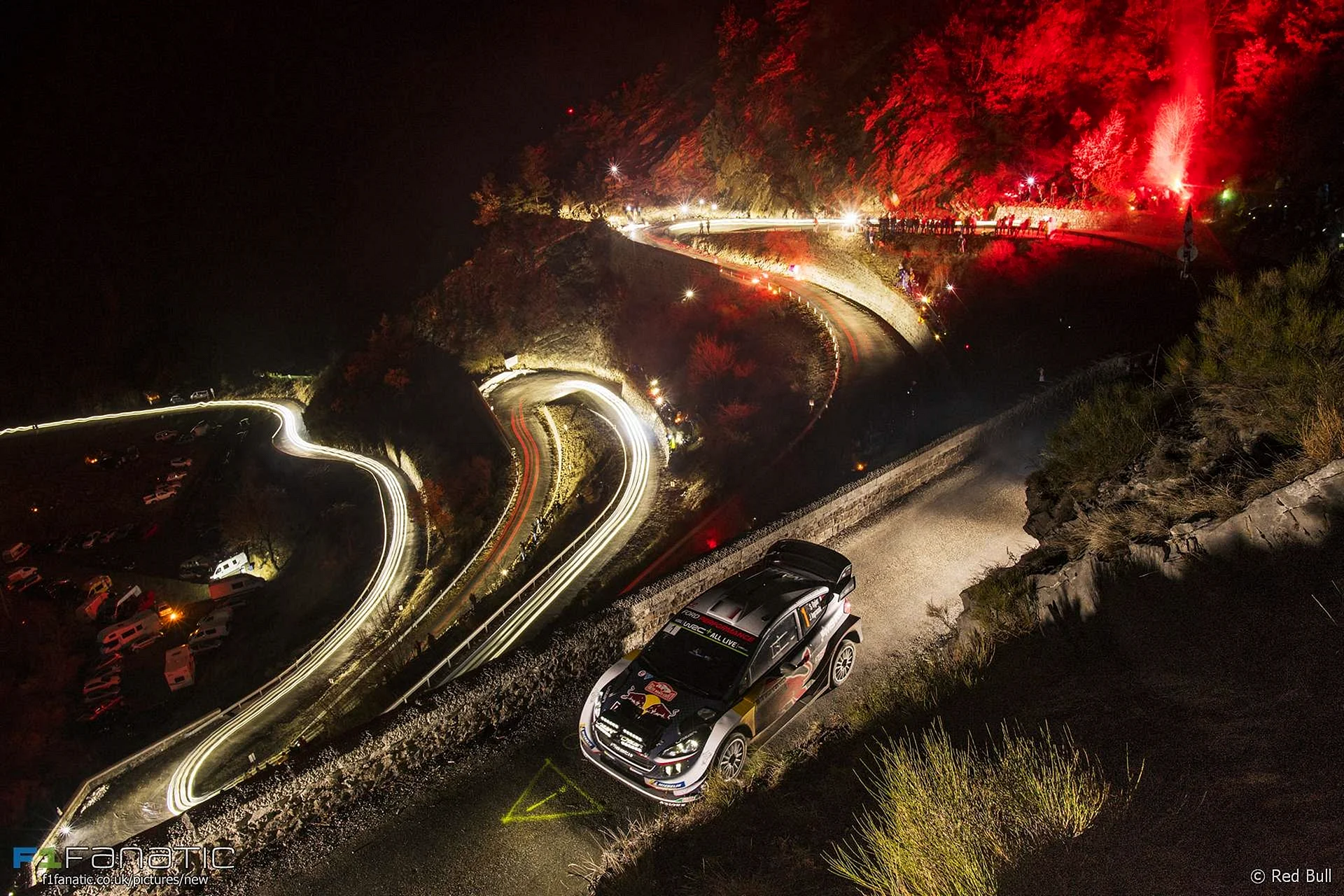 Night Road Car Wallpaper