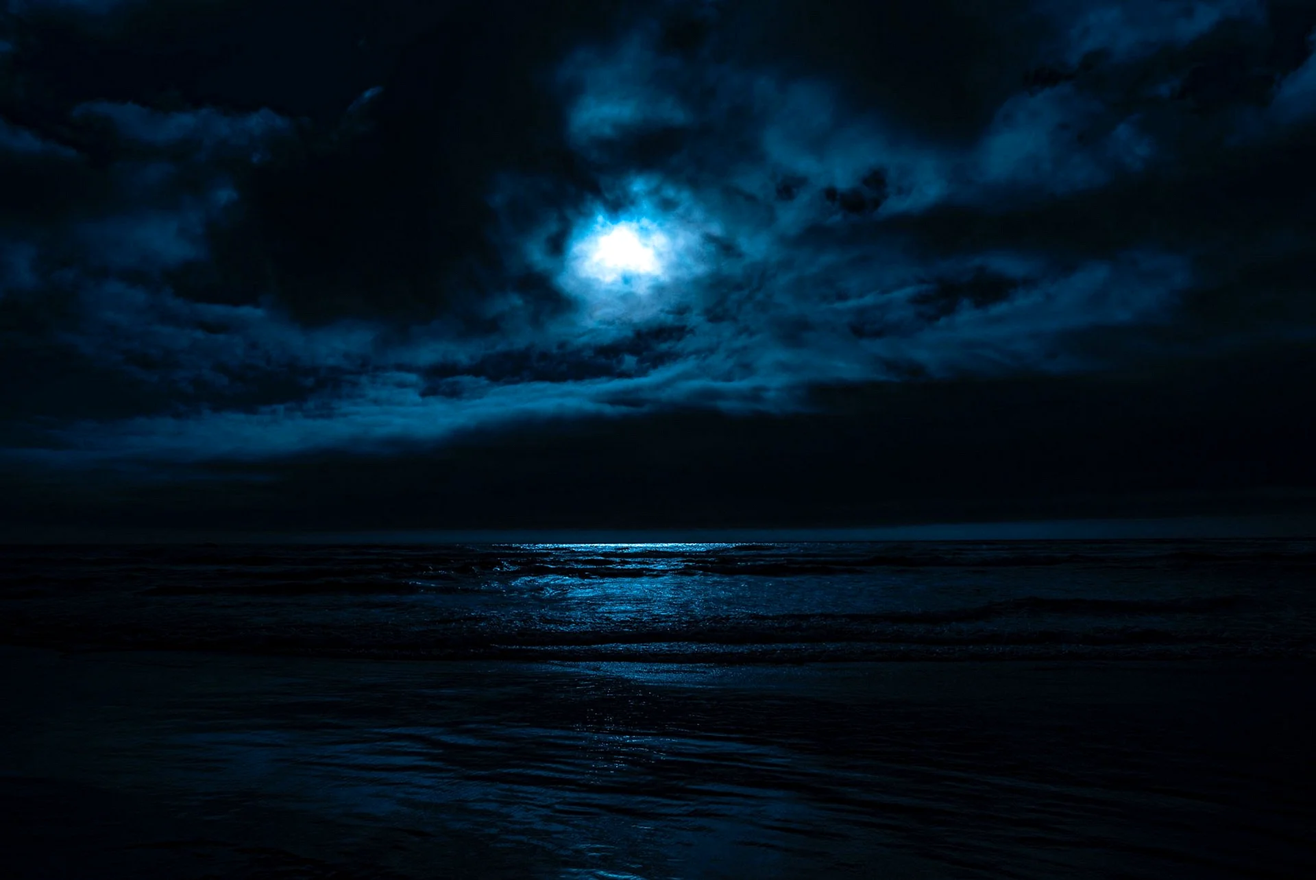 Night Sea Wallpaper