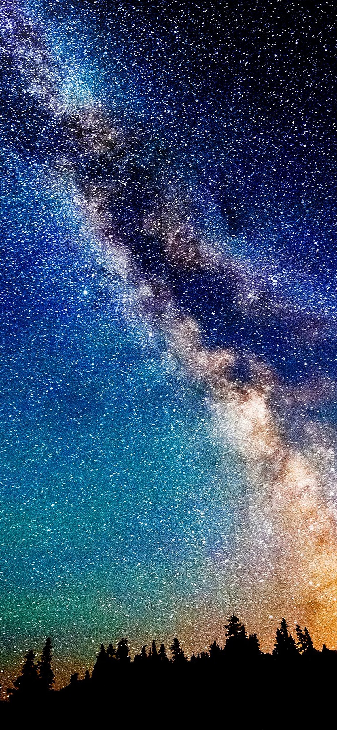 Night Sky Wallpaper for iPhone 13
