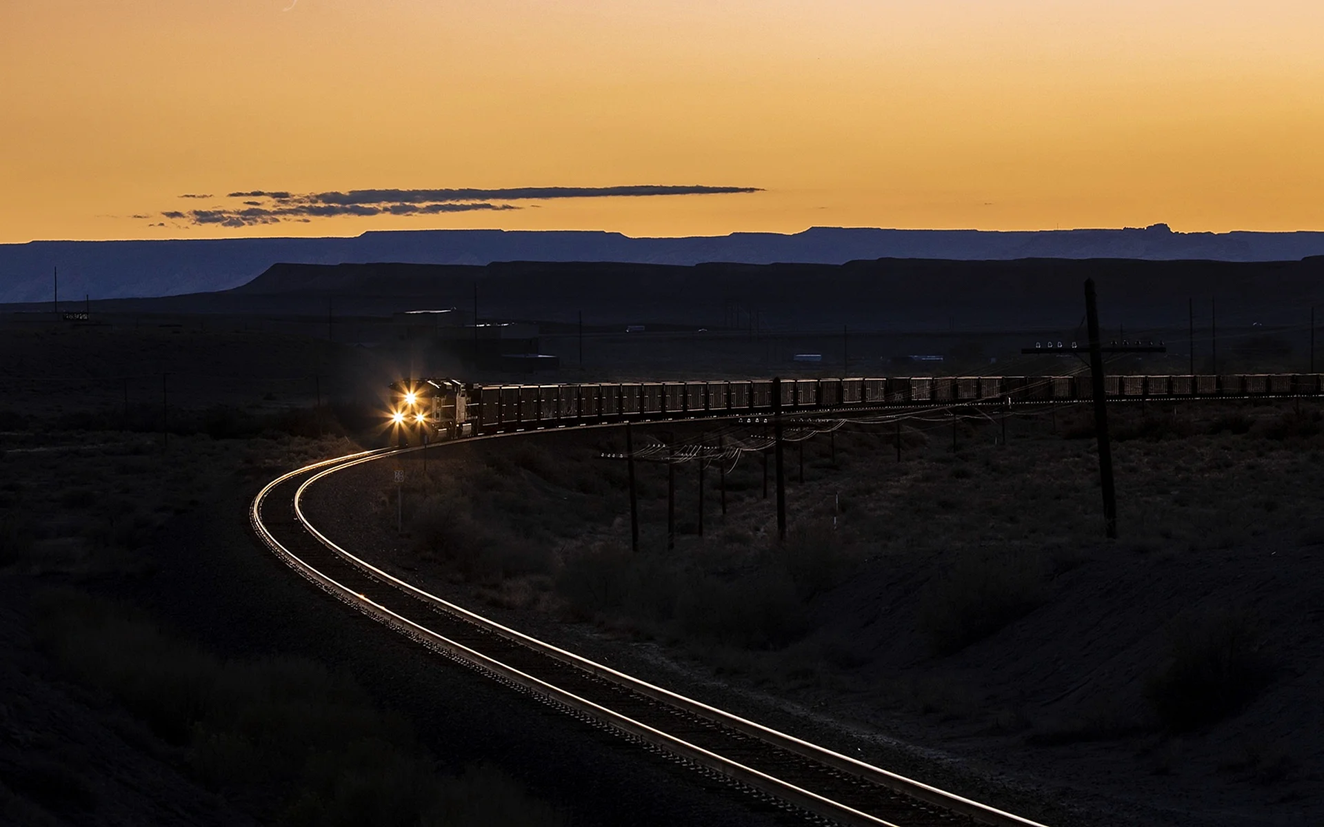 Night Train Wallpaper