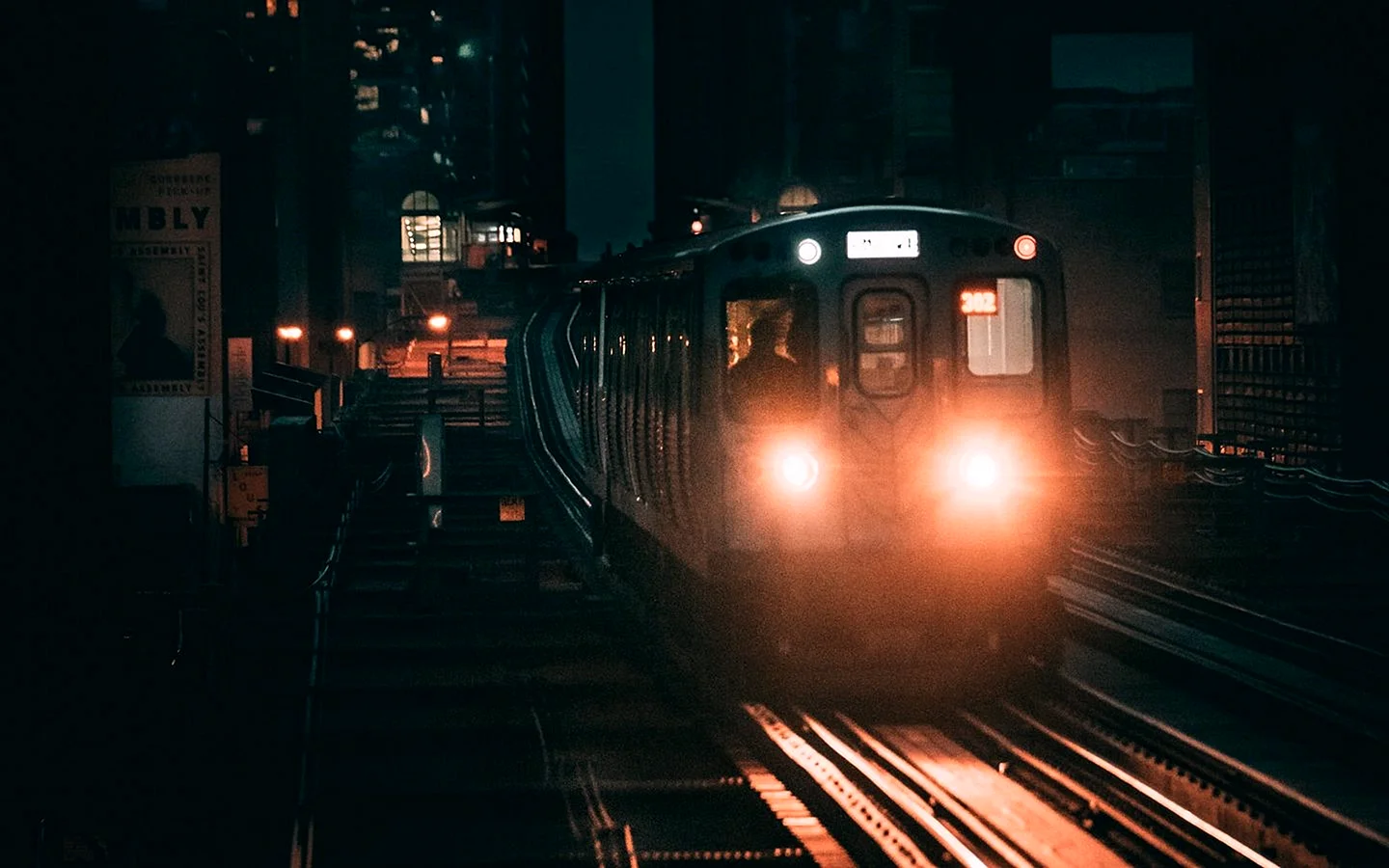 Night Train Wallpaper