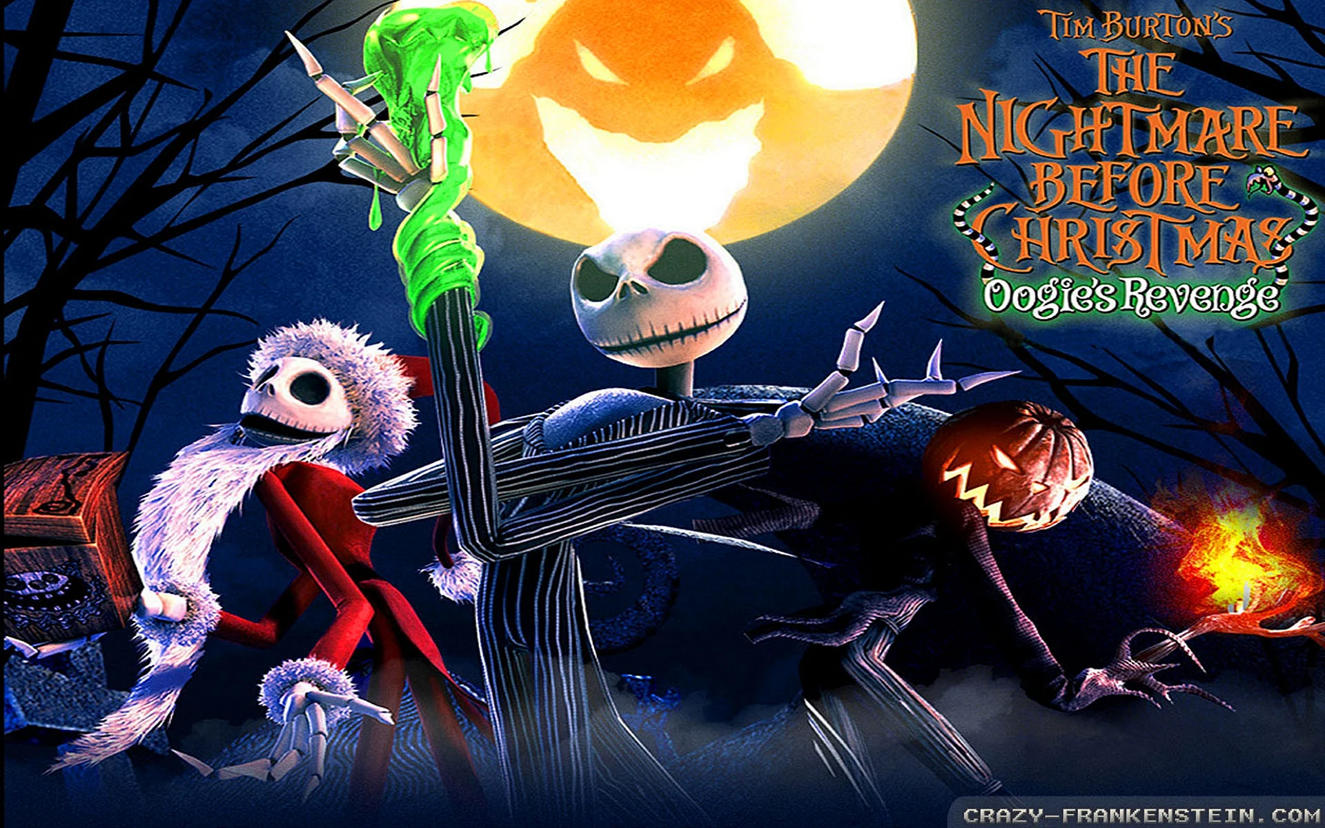 Nightmare Before Christmas Halloween Wallpaper