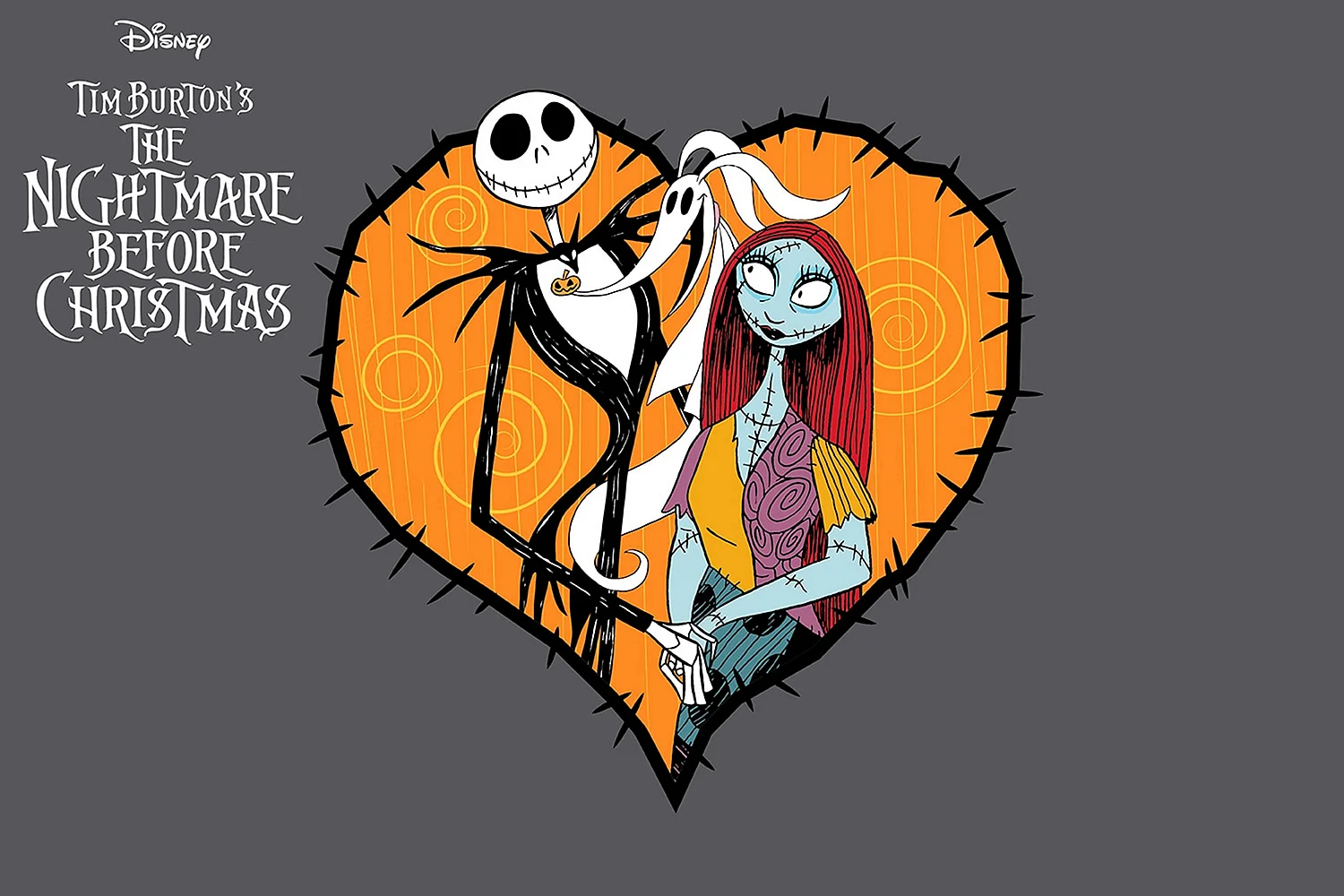 Nightmare Before Christmas Jack Sally Wallpaper