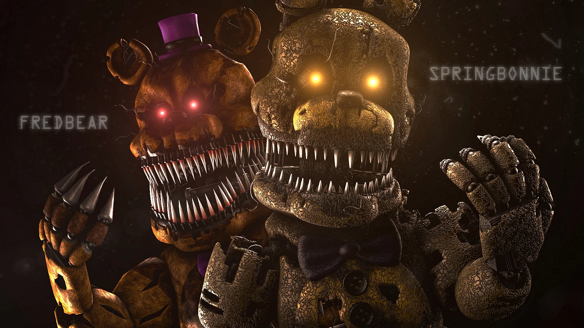 Nightmare Spring Bonnie Wallpaper