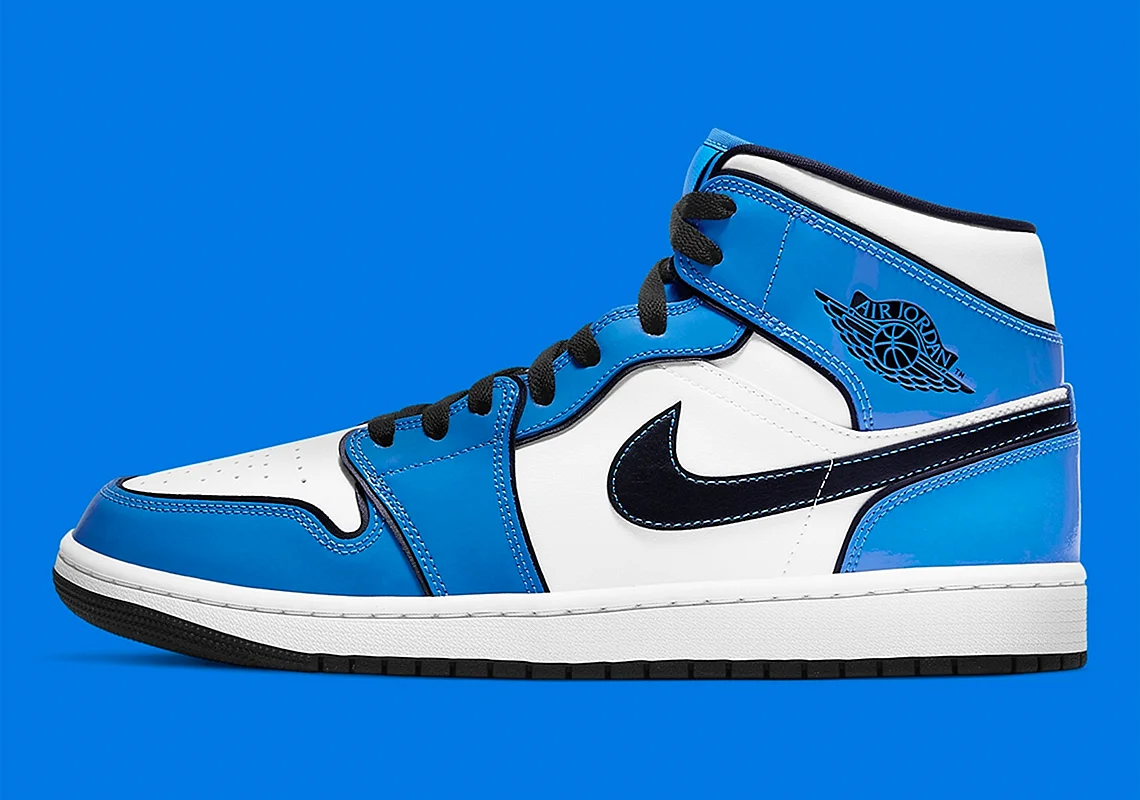 Nike Air Jordan 1 Blue Wallpaper