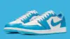 Nike Air Jordan 1 Low Blue Wallpaper