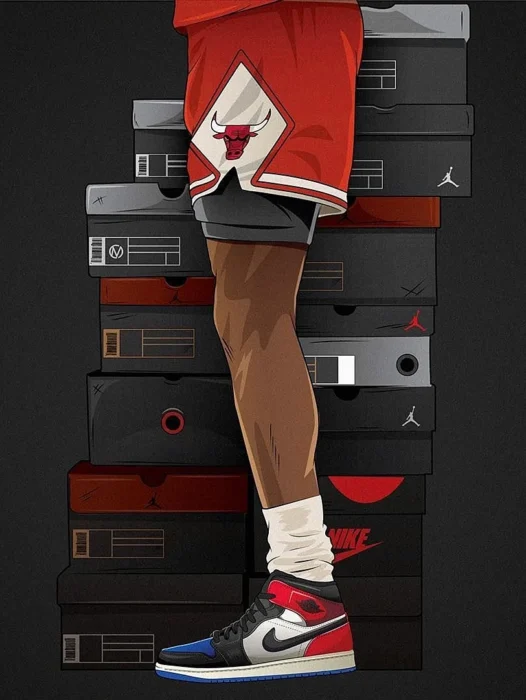 Nike Air Jordan Art Wallpaper