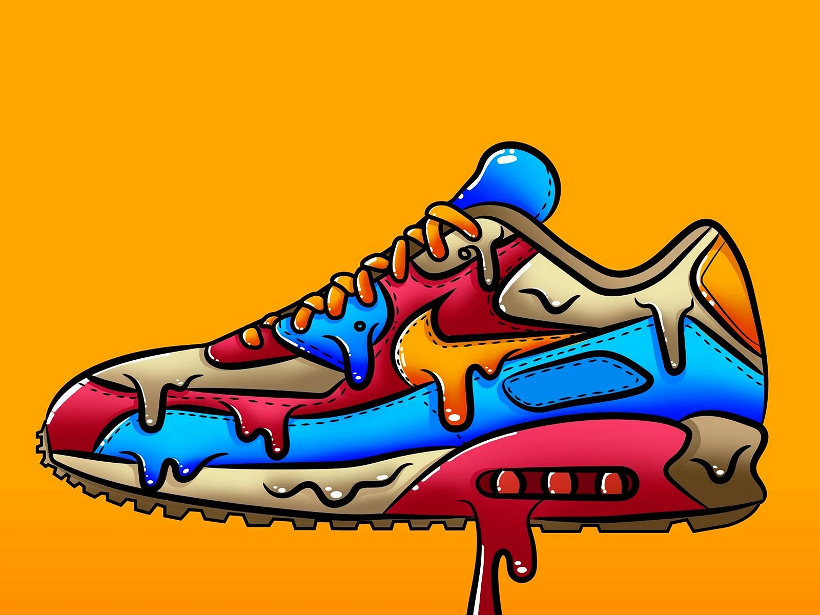 Nike Drip Wallpaper