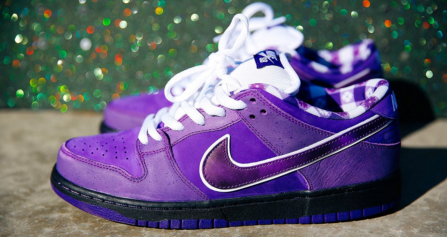 Nike Dunk Sb Purple Wallpaper