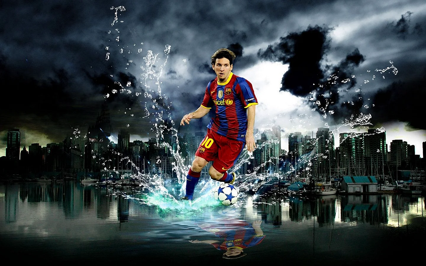 Nike Football Messi Wallpaper