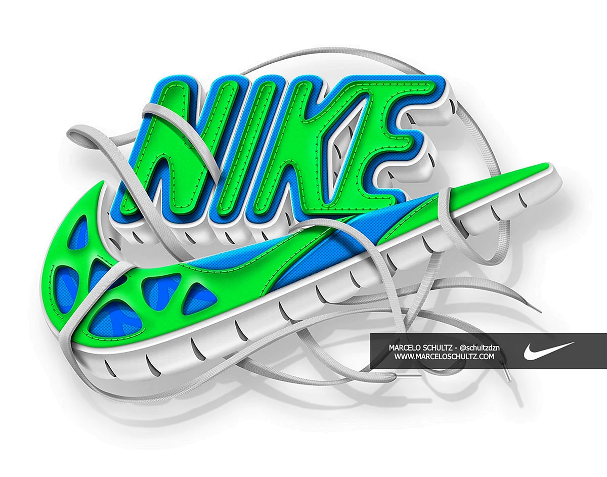 Nike - Futura Logo Wallpaper