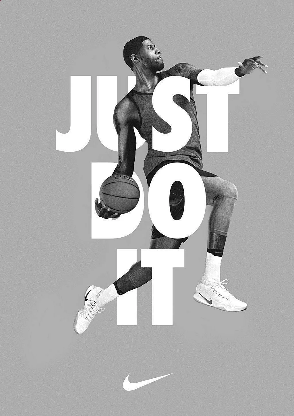 Nike Poster Design Wallpaper For iPhone