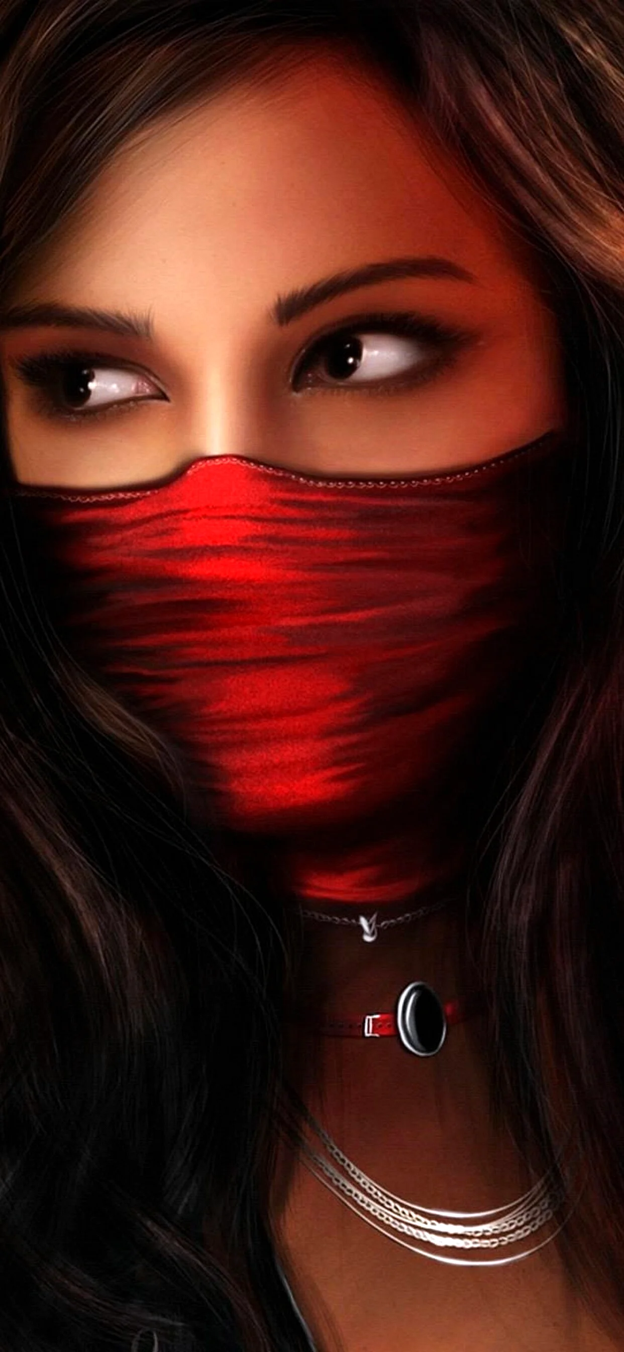 Ninja Girl Wallpaper for iPhone 11 Pro Max