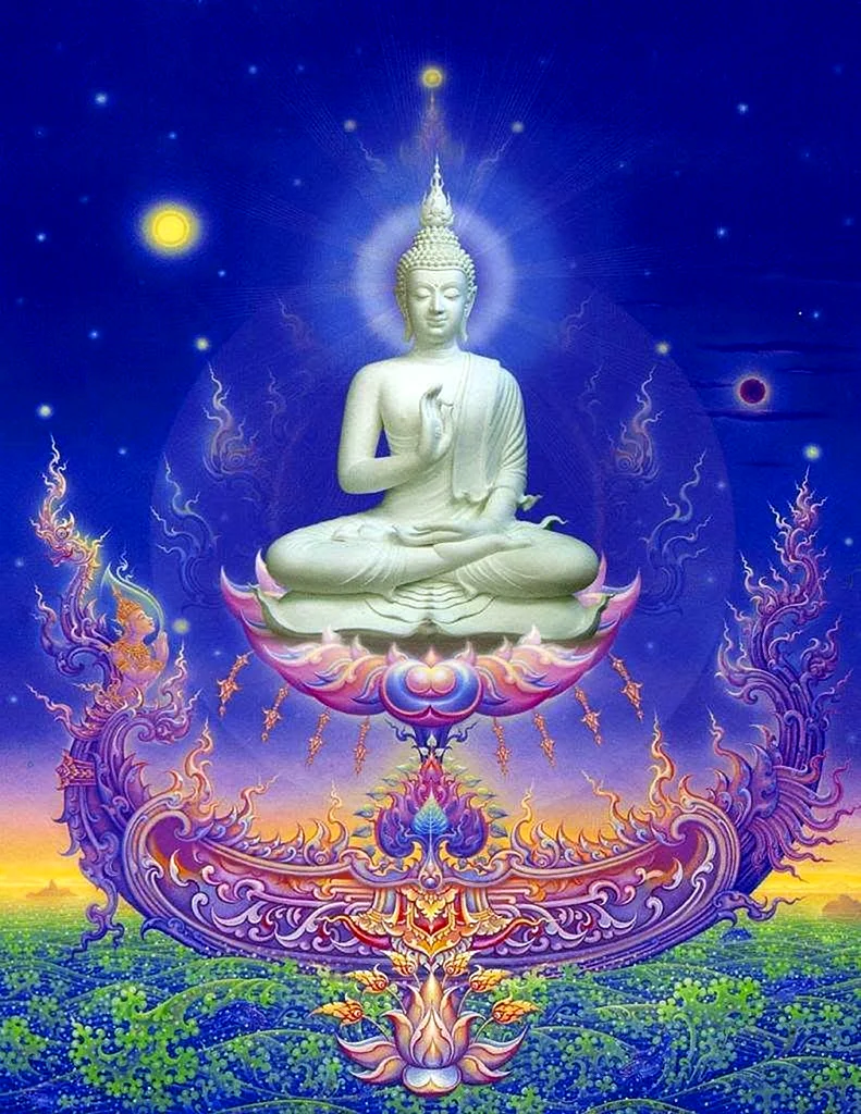 Nirvana Of Buddha Wallpaper For iPhone