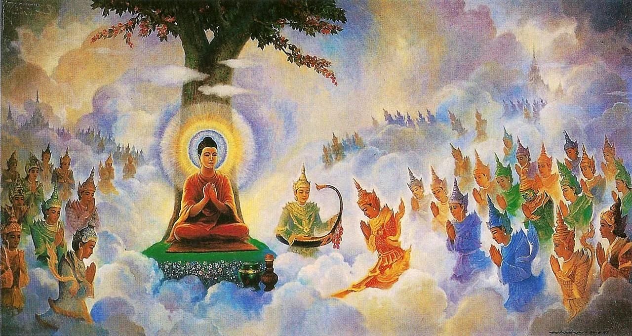 Nirvana of Buddha Wallpaper
