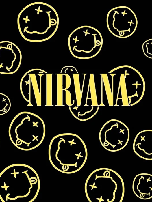 Nirvana Smiley Wallpaper