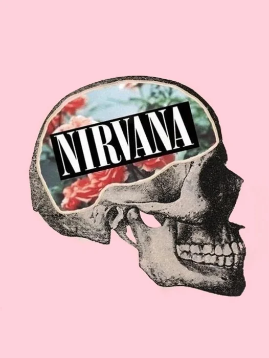 Nirvana Phone Wallpaper For iPhone