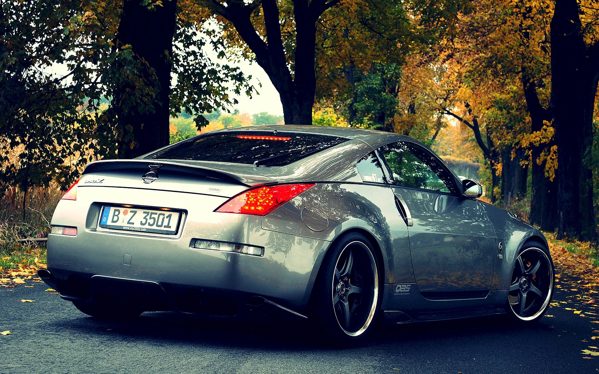 Nissan 350z Rear Wallpaper