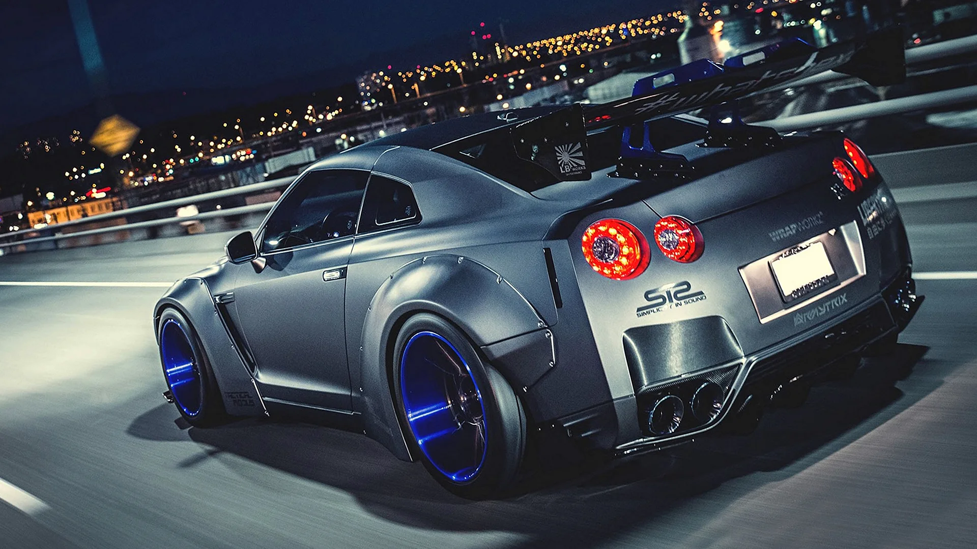 Nissan Gtr 4к Wallpaper